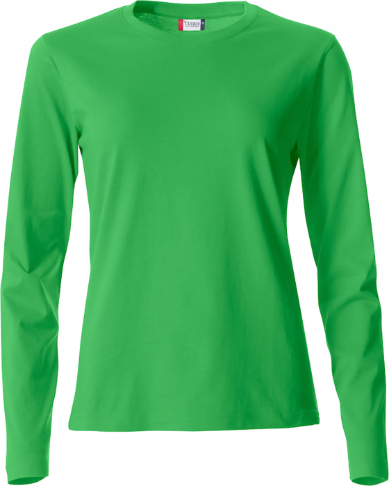 Clique - Basic-T L/s Ladies - Verde lima