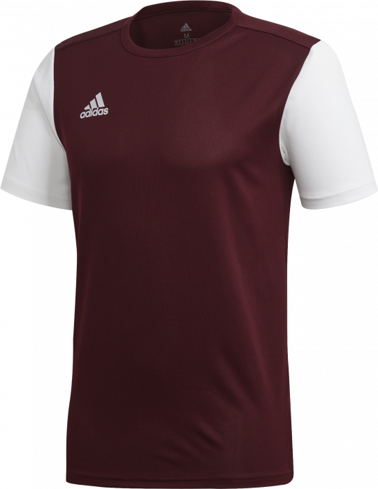 Adidas - Estro 19 Playing Jersey - Bourdeux & blanc