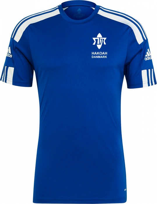 Adidas - Hakoah Game Jersey Men/kids - Królewski błękit & biały