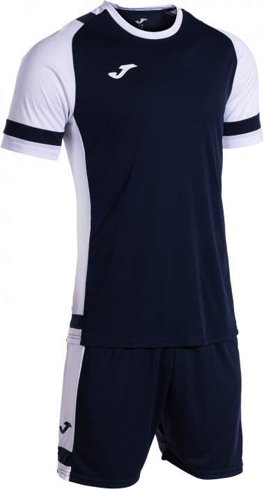 Joma - Lider Spillersæt - Navy blå & hvid