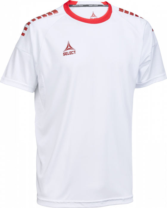 Select - Spain V25 Player Shirt S/s - Weiß & rot