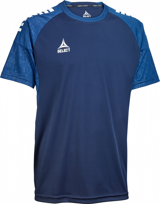 Select - Spain V25 Player Shirt S/s - Navy blue & white